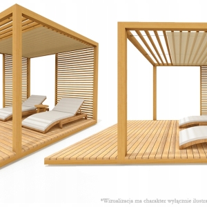 Pergola wypoczynkowa tarasowa altana zadaszenie bezpośrednio od producenta